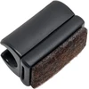 Adsamm® / 32 x užspaudžiami apvalūs baldų padėkliukai su veltiniu / juodi / skersmuo 10-11 mm / apvalūs / užspaudžiami baldų padėkliukai su keičiamu veltiniu, skirti plieninėms kėdėms