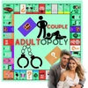 Adultopoly vokiečių kalba, gilus pokalbių žaidimas, žaidimas poroms suaugusiems, pokalbių kortelės poroms, žaidimai miegamajam, stalo žaidimo rekvizitai jausmams įkaitinti