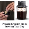 Aeropress Xl natūralūs popieriniai mikro filtrai - nebalinti apvalūs popieriniai filtrai kavos aparatams - būtini kavos priedai, Xl, 1 pakuotė (200 vnt.)