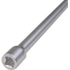 Aerzetix - C47127 - prailginimo antgalis - 1/4 colio x 250 mm - keturpusiam galiniam raktui su terkšliniu raktu - pagamintas iš Cr-v plieno