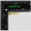 Aerzetix - C62952 - 10 slankiklių rinkinys Nr. 4, neužsirakinantys, skirti užtrauktukams, pagamintiems iš įpurškiamo plastiko arba metalo su dantukais - Spalva: auksinė - skirti švarkui, paltui, sijonui, suknelei