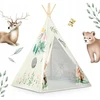 Aga4Kids Vaikų Tipi Palapinė, Sulankstoma, Žaidimų Namelis