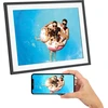 Objektyvas Agfa Photo - 17 colių didelės raiškos skaitmeninis nuotraukų rėmelis su jutikliniu ekranu, Wifi, 32 Gb atmintimi, momentiniu nuotraukų ir vaizdo įrašų bendrinimu - Realiview modelis - juodas