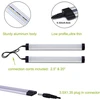 Aiboo Led apšvietimas po spintele virtuvei, pritemdomas su laidu, 6 vnt., 28 cm šviesos juosta, 12 V Led apšvietimas spintelei su jungikliu ir kištuku, apšvietimas spintelei, lentynai, vitrinai (šaltai balta)