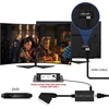 Aifhdauf Scart į Hdmi konverteris, Scart į Hdmi adapteris Hd 720p/1080p jungiklis vaizdo garso konverterio adapteris, skirtas Hdtv monitoriui projektoriui XBOX Ps3 Vhs Stb Sky Blu-ray Dvd grotuvui
