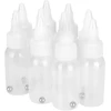 Airbrush buteliukai airbrush dažų buteliukai pp 30ml tuščias dažų buteliukas atsparus korozijai purškiamas pigmentas prieskonių indelis su skale