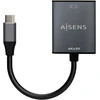 Aisens A109-0685 aliuminio Usb-c į Hdmi konverteris 4k @30hz, Usb-c/m-hdmi/h, pilkas, 15 cm