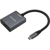 Aisens A109-0685 aliuminio Usb-c į Hdmi konverteris 4k @30hz, Usb-c/m-hdmi/h, pilkas, 15 cm