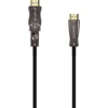 Aisens - A153-0647 - hdmi kabelis v2.1 aoc ultra high speed 8k@60hz 4k@120hz 4:4:4 48gbps, a/m-d/a/m, juodas, 40 m