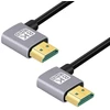 Aisens Hdmi 2.1 Kabelis 90° Kampu 8k 60hz 4k 120hz 48gbps 0.5m