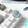 Ajazz Ak820 75% Tkl Mechaninė klaviatūra, Karšto Keitimo Jungikliai, Balta Šviesa