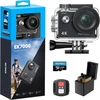 Akaso ek7000 veiksmo kamera 4k30fps su 64gb microsdxc atminties kortele povandeninė kamera 170° itin plataus kampo full hd sporto kamera su 2 colių lcd ekranu 2.4g nuotolinio valdymo pultas