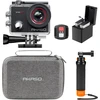 Akaso veiksmo kamera 4k30fps 20mp su plūduriuojančia rankena ir krepšiu wifi 40m povandeninė kamera atspari vandeniui ultra hd jutiklinis ekranas reguliuojamas plataus kampo ice veiksmo kamera su 2.4g nuotolinio valdymo pulteliu
