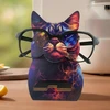 Akiniai laikiklis, guador dazzle kitten akinių nuo saulės stendas medinis akinių laikiklis kūrybingas akinių laikiklis sieninis medinis gyvūnų akinių stendas juokingas dekoratyvinis akinių stendas akinių stendas