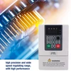 Akozon Vfd Ac 380v 2.2kw inverteris dažnio keitiklis greičio valdymui 3 fazių įvestis išvestis