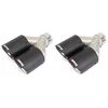 Akrapovic karboninis išmetimo antgalis 127/66 matinis dvigubas antgalis