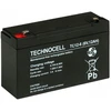 Akumuliatorius baterija agm vrla technocell tc 6v 12ah tc12-6 tc12 ups maitinimo šaltinis