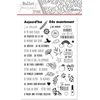 Aladine Bullet Journal putplasčio antspaudai žinutės