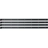 Alberts 862701 vyriai langinėms, įvairių dizainų, juodi, ritinėlio skersmuo 14 mm, dydis 1000 x 40 mm, 4 vnt. rinkinys