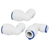 Alcaplast Alkūninis vamzdelio jungtis 1/4" x 3/8" Ro vandens filtrams (3 vnt.)