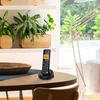 Alcatel E260 S. Voice - belaidis Dect telefonas su atsakikliu - didelis apšviestas ekranas - skambinimas laisvomis rankomis - nepageidaujamų skambučių blokavimo funkcija - juodas