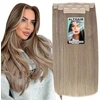 Alexander Style Althair Store Sintetiniai plaukai su segtukais 3 vnt 60cm, šviesiai smėlinės spalvos