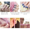 Alexnailart dildė pemza lazdelė odelių atstūmėjas nagų priežiūros manikiūro poliravimo įrankis 10 vnt.