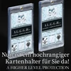 Alileo kortelių laikiklis magnetinis laikiklis kortelių laikiklis plastikinis apsauginis dangtelis (1)