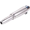Alnicov 2 vnt. 3 kontaktų xlr į 1/4 adapterį 3 kontaktų xlr moteriškas į 6,35 mm moterišką mono lizdo konvertavimo kištuką