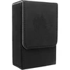 Alomejor dėžutė tarot kortoms, pu oda, dėklas tarot kortoms, universalus standartinis dydis tarot kortų mėgėjams, telpa daugiau nei 95 kortos (juoda)