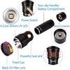 Alonefire Sv18 12w žibintuvėlis 365nm Uv galingas įkraunamas Usb ultravioletinis juodos šviesos šlapimo detektorius dervos kietinimui fluorescencijai su įkrovos indikatoriumi baterija įtraukta
