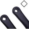 Alps2ocean universalūs dviračio švaistikliai 89 mm/102 mm/114 mm/127 mm/140 mm/152 mm/160 mm/165 mm/170 mm/175 mm, su deimanto formos skyle, skirti miesto, sulankstomiems, mtb, elektriniams dviračiams