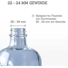 Altglas Roma Dozatoriaus Galvutė - Nerūdijančio Plieno Pakeitimo Siurbliukas (juoda)