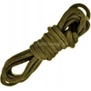 Alyvuogių khaki batų raišteliai 120 cm stori apvalūs 5 mm medvilniniai G9-22