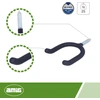 Amig - garažo ir sodo įrankių kabliai | tvirtinimo prie sienos laikiklis | plienas | neslystanti guminė danga | keliamoji galia: 25 kg