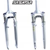 Amortizatorius 28"/700c Disc/v-brake Tapered su Blokavimu Sr Suntour Ncx Hlo Silv