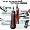 Ampcom ethernet įrankių rinkinys 7-in-1 rj45/rj11 tinklo įrankių rinkinys, skirtas cat6/cat5e/cat5 rj45 jungtims su 110 punch down įrankiu ir laidų nuėmėju nešiojamame vandeniui atspariame krepšyje