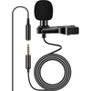 Ancllo atvartinis mikrofonas 3.5mm įvairiakryptis profesionalus kondensatorinis mikrofonas išmaniesiems telefonams ir podcast'ų įrašymui