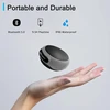 Kompiuterio kolonėlės Ancwear nešiojama bluetooth kolonėlė su 17 garso režimų, įmontuotu mikrofonu, prisegamu dizainu, atspari vandeniui, idealiai tinka lauke, žygiams ir važinėjimui dviračiu