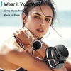 Kompiuterio kolonėlės Ancwear nešiojama bluetooth kolonėlė su 17 garso režimų, įmontuotu mikrofonu, prisegamu dizainu, atspari vandeniui, idealiai tinka lauke, žygiams ir važinėjimui dviračiu