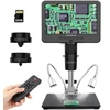 Andonstar Ad246s-m hdmi skaitmeninis mikroskopas su 7 colių ekranu 2000x, 3 lęšiais 2160p uhd vaizdo įrašymas, skaitmeninis mikroskopas, litavimo mikroskopas, biologinio mikroskopo rinkinys su 32g kortele