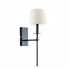 Aneta Lighting Volta Light Factory sieninis šviestuvas su gaubtu Led E27, baltas