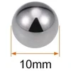 Anglinio plieno tikslumo rutuliai 10 mm, 50 vnt.