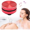 Kompiuterio kolonėlės Annadue bluetooth garsiakalbis, stereo bosas, nešiojamas belaidis bluetooth garsiakalbis, lengvas mažas garsiakalbis su siurbtuku voniai, automobiliui, lauke (raudonas)