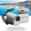 Annadue vaizdo kamera, 1080p Hd 16 Mp kamera su 2.0 colių spalvotu Tft ekranu, 16x skaitmeninio priartinimo vlogų kamera, skirta „youtube“ vakarėliams ir kelionėms (sidabrinė)