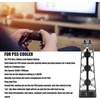 Annadue ventiliatorius, skirtas ps5 priedams su led lempute, efektyvi aušinimo sistema, žemas triukšmo lygis, įmontuoti 3 aušintuvo ventiliatoriai ir usb prievadas, skirtas disc ir digital edition