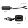 Anvision 2 vnt. 5v Gigabit Poe skirstytuvas Usb Type C 48v į 5v 2.4a adapteris, atitinka Ieee 802.3af