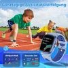 Anyloop vaikiškas išmanusis laikrodis berniukams ir mergaitėms, kūno rengybos aktyvumo sekiklio laikrodis, 19 sporto režimų, širdies ritmo miego monitorius, vaikiškos dovanos paaugliams, žadintuvas