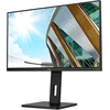 Aoc U32p2 - 32 colių Uhd monitorius, reguliuojamo aukščio (3840 x 2160, 75 Hz, Hdmi 2.0, Displayport, Usb šakotuvas) juodas