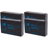 Apcrbc34 rbc 34 #34 akumuliatorių rinkinys baterijų paketas ups apc 4x mw 7.2-6